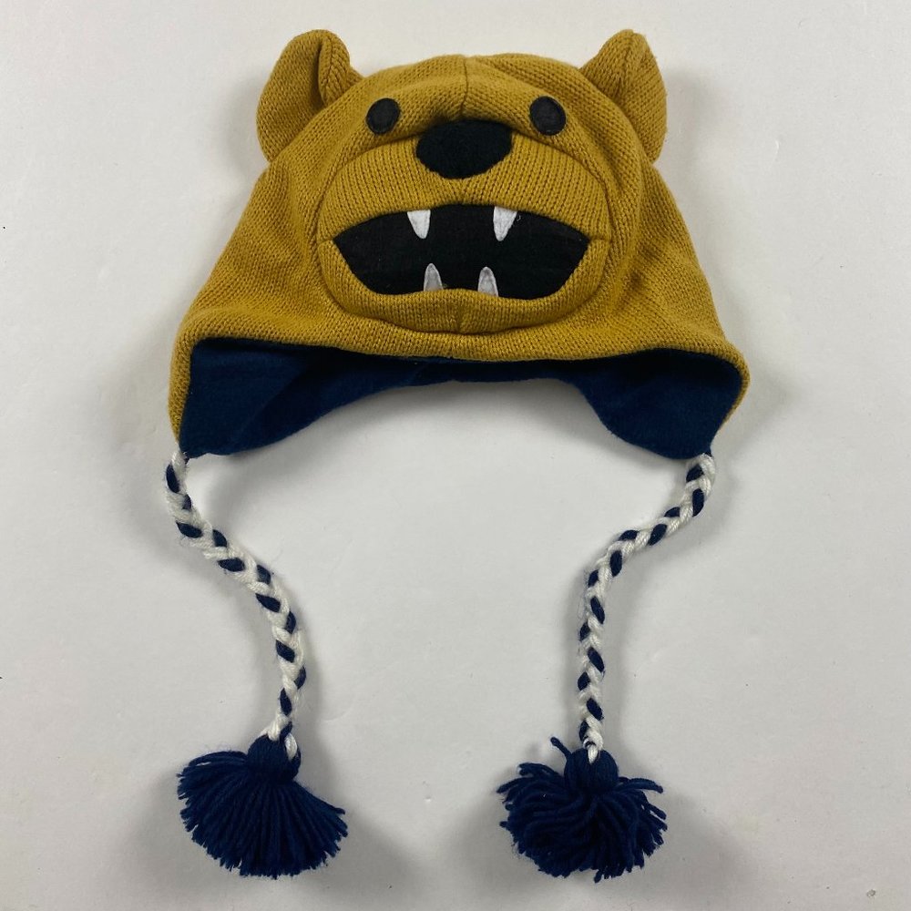 Vintage ZooZatz Penn State Nittany Lions Winter Beanie Hat Cap Tassels Youth
